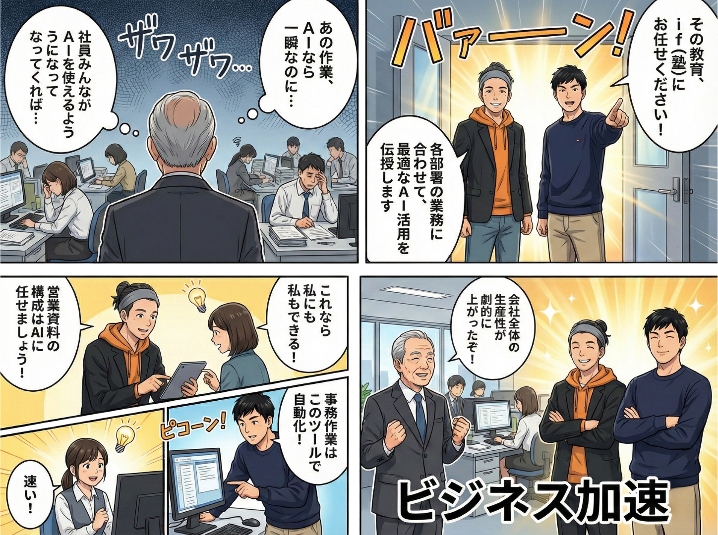 AI人材育成プラン 活用イメージ